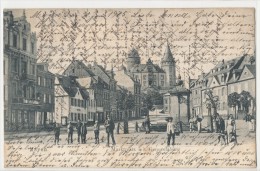 ALLEMAGNE RHENANIE PALATINA MAYEN  MARKTPLATZ VOYAGEE 1905 ETAT VOIR 2 SCANS - Mayen