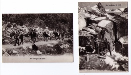 Lot De 5 Jolies CPM Reproductions Les Intrépides De 1900, Escalade, Alpinisme, Mont-Blanc - Climbing