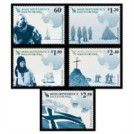 ROSS Dependency 2011 - Course Vers Le Pole, Race To The Pole  - 5 Val Neufs // Mnh - Unused Stamps