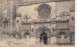 BF9447 Thouars D S Eglise Saint Medard France Front/back Image - Thouars