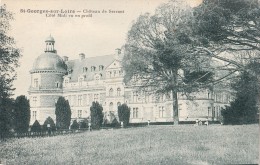 BF9398 St Georges Sur Loire Chateau De Serrant  France Front/back Image - Saint Georges Sur Loire