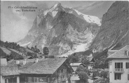 Grindelwadstrasse Und Wetterhorn Très Bon Etat - Horn