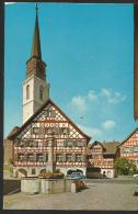 BÜLACH Rathaus Ref. Kirche 1975 - Bülach