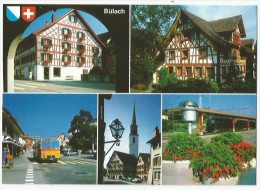 BÜLACH Bahnhof Riegelbauten Postauto - Bülach