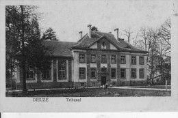 DIEUZE-DUSS (Moselle) Le Tribunal  - VOIR 2 SCANS - - Dieuze