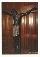 Cp, 15, Saint-FLour, Christ En Bois à La Cathédrale Appelé  Le "Beau Dieu Noir" - Saint Flour