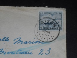 LETTRE BELGIQUE AVEC YT 727 - CACHET ROND MANUEL DISON - MALLE OSTENDE DOUVRES - LE DIAMANT 1846 - - Briefe U. Dokumente