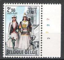 Belgie OCB 1593 (**) Plaatnummer 2. - 1971-1980