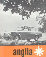 Dépliant Publicitaire Automobile FORD ANGLIA - 1963 - Auto