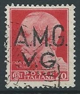 1945-47 TRIESTE AMG VG USATO LUOGOTENENZA 10 CENT RUOTA - ED176-3 - Used