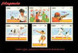 CUBA MINT. 1992-02 JUEGOS OLÍMPICOS EN BARCELONA - Ongebruikt