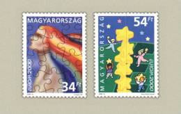 Hungary 2000. EUROPA CEPT Complete Set MNH (**) Michel: 4596-4597 / 4.50 EUR - 2000