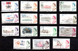 Bahamas, 1965, SG 247 - 261, Set Of 15, Used - 1963-1973 Ministerial Government