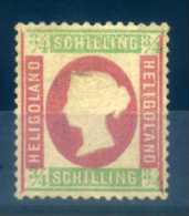 GERMANY HELIGOLAND - 1867, 3/4SCH GREEN & RED - Héligoland