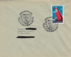 Armoiries - Luxembourg - Lettre De 1956 ° - Oblitération Spéciale - Esch Sur Alzette - Storia Postale