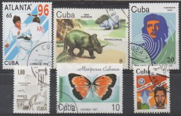 CUBA  N° LOT OBL VOIR SCAN - Colecciones & Series