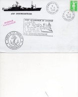 Marine Nationale Entrecasteaux A757 La Rochelle 17  Ecale Du 8/3/1996  Mission Océanographique En Atlantique - Military Postage Stamps