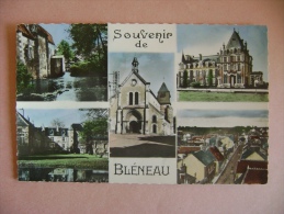 CPSM SOUVENIR DE BLENEAU N°89.046     - ECRITE EN 1959 - Bleneau