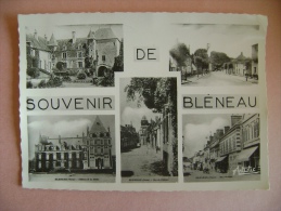 CPM SOUVENIR DE BLENEAU N°10    - ECRITE EN 1955 - Bleneau