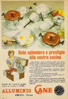 # ALLUMINIO CANE PENTOLE 1950s Advert Pubblicità Publicitè Reklame Pot Pots Ollas Topfe Household Casa Menage - Posters