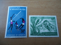 Ruanda:  2 Werte  Diverse - Andere & Zonder Classificatie