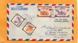 Honduras 1960 Cover Mailed To USA - Honduras