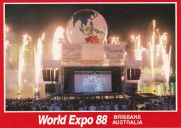 Fireworks Display, World Expo 88, Brisbane, QLD - Hughes Expo 1 Used - Brisbane