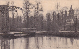 Tongre-Notre-Dame, Un Pont Sur Le Canal Blaton Et Ath,2 Scans - Chièvres