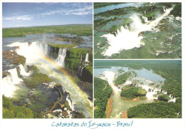 CPM BRESIL CHUTES IGUACU IGUASSU NATIONAL PARK CATARATAS MULTIVUE - Autres