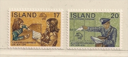 ISLANDE  ( EUIS - 48 )  1974   N° YVERT ET TELLIER  N° 451/452   N** - Unused Stamps