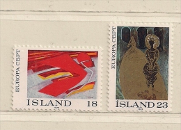 ISLANDE  ( EUIS - 50 )  1975   N° YVERT ET TELLIER  N° 455/456   N** - Ungebraucht