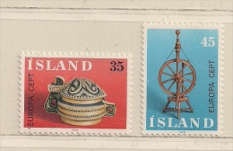 ISLANDE  ( EUIS - 54 )  1976   N° YVERT ET TELLIER  N° 467/468   N** - Neufs