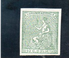 ESPAGNE 1873 * - Unused Stamps