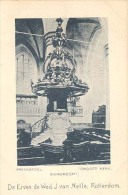 Dordrecht, Groote Kerk, Preekstoel   (promotieplaatje Van De Erven De Wed. J.van Nelle, Rotterdam) - Dordrecht