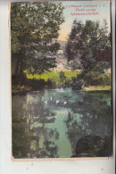 6238 HOFHEIM - LORSBACH, Partie An Der Schwarzbachmühle, Rückseitig Niederl. Werbung Aufgeklebt., 1913 - Hofheim