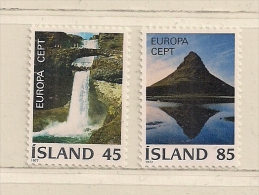 ISLANDE  ( EUIS - 59 )  1977   N° YVERT ET TELLIER  N° 475/476  N** - Neufs