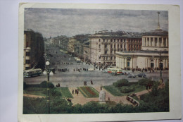 Postcard USSR Leningrad  Nevskiy Prospekt METRO / SUBWAY STATION   1958 - Métro