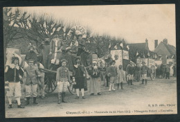 CLOYES - Mascarade Du 24 Mars 1912 - Ménagerie Bidart - Ensemble - Cloyes-sur-le-Loir