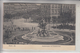 8510 FÜRTH, Bahnhofsplatz Mit Kunstbrunnen - Furth