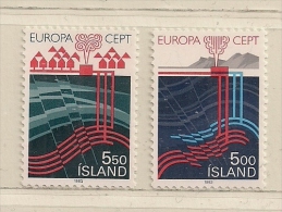 ISLANDE  ( EUIS - 82 )  1983   N° YVERT ET TELLIER  N° 551/552   N** - Unused Stamps