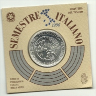 1996 - Italia 5.000 Lire Presidenza CEE - Herdenking