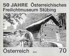 Austria - 2013 - 50 Years Of Stubing Open Air Museum - Mint Stamp Proof (blackprint) - Proofs & Reprints