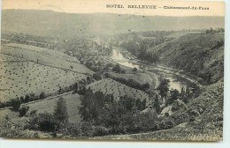 DEP 29 CHATEAUNEUF DU FAOU HOTEL BELLEVUE - Châteauneuf-du-Faou