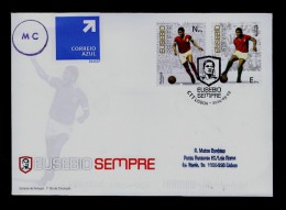 EUSÉBIO Player BENFICA SLB Team Sport Club Football Soccer Games Fdc Set 2014 Sports Gc1969 - Clubs Mythiques