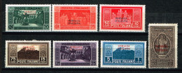 Italia Colonie - Somalia 1925 Montecassino Sass.123-129  Nuovi (*) - Somalia