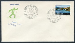 1970 Iceland Akureyri Ski Cover - Cartas & Documentos