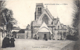 Cpa Montataire, L'église - Montataire