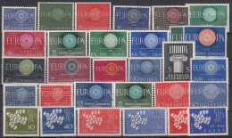 EUROPA-CEPT - SELECTIE 3 - MH* - Sammlungen