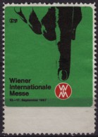 1967 WIEN AUSTRIA - International Exposition (Trade Fair) - LABEL / CINDERELLA - Francobolli Personalizzati