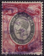 Union Of South Africa - George V - Revenue / Tax Stamp - Dienstzegels